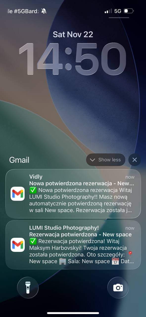 Mobile Email Notification